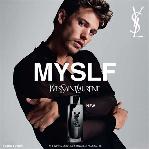 pubblicità profumo yves saint laurent uomo 2021|Pubblicità profumo MYSLF di YSL uomo .